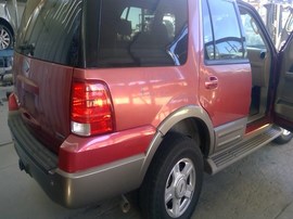 2003 FORD EXPEDITION, BURGUNDY, EDDIE BAUER MODEL, 5.4L, AT, 4WD.   F26530